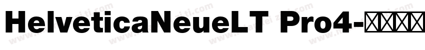 HelveticaNeueLT Pro4字体转换